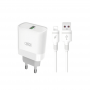 Kucni punjac XO L63 QC3.0 15W (USB-A) kabal USB-A - lightning
