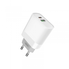 Kucni punjac XO L64 QC3.0 + PD (USB-A + USB-C) - glava