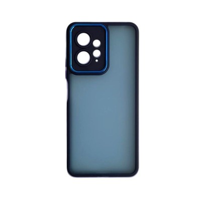 Silikonska maska Frame Redmi Note 12 4G Plava