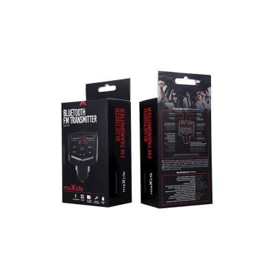 FM Transmiter Maxlife Bluetooth MXFT-02 Crni