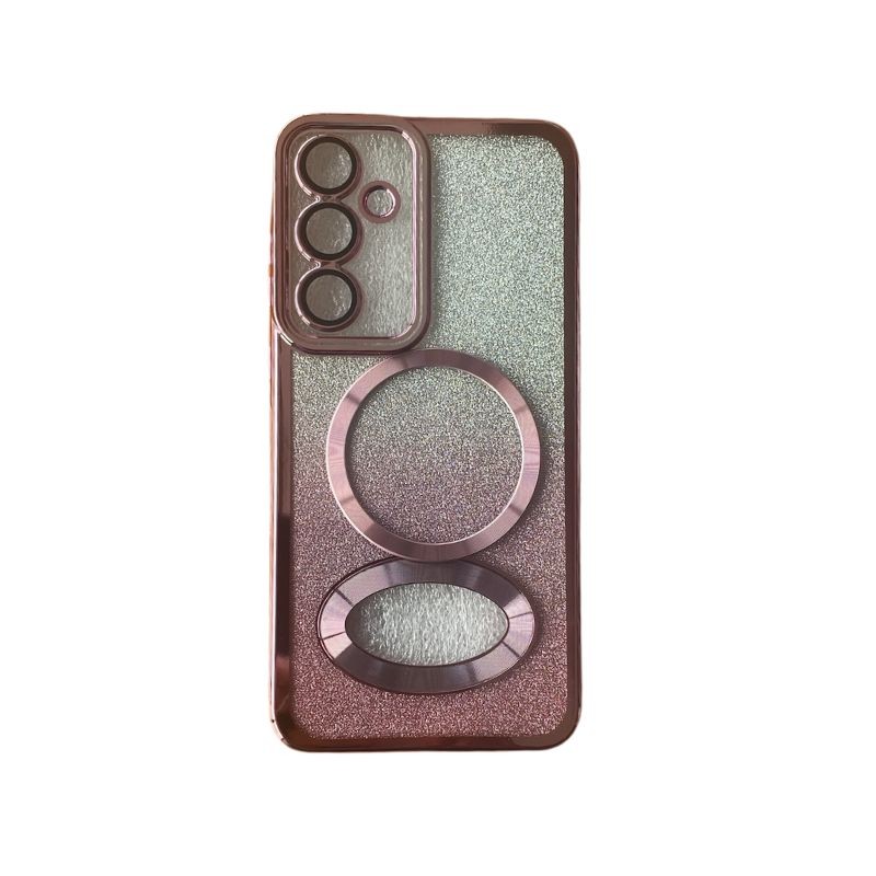 MagSafe glitter maskica Samsung A34 Pink
