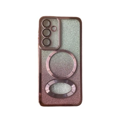 MagSafe glitter maskica Samsung A34 Pink