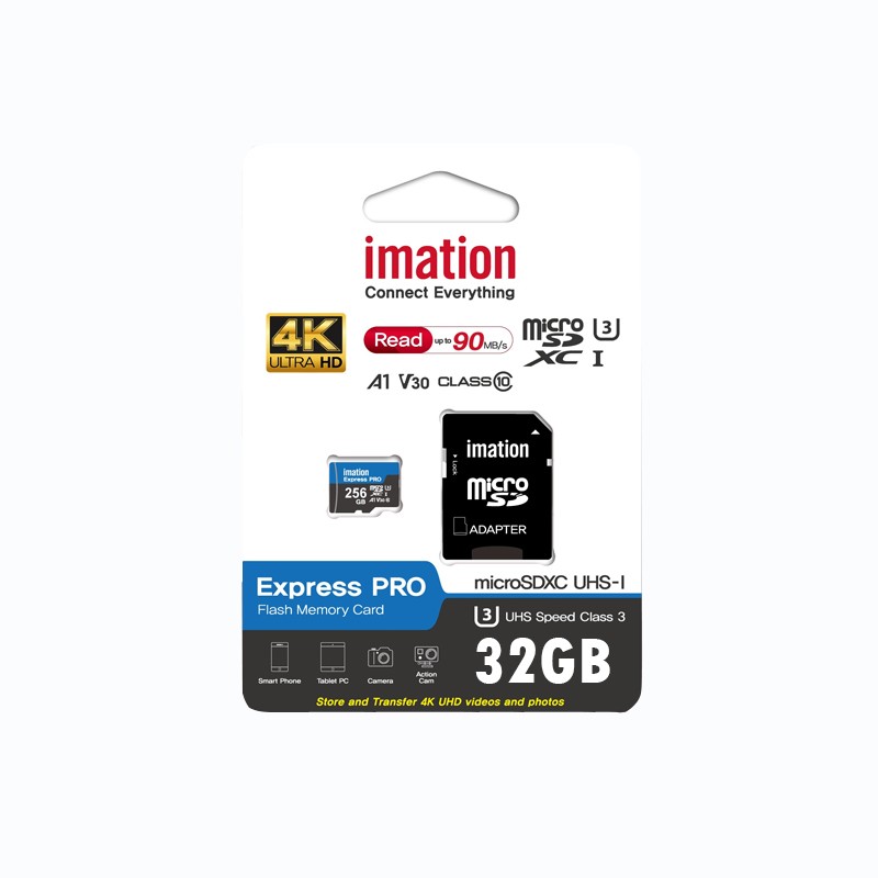 IMATION microSD 32GB UHS-I U3 class 10 V30 4K