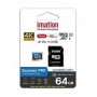IMATION microSD 64GB UHS-I U3 V30 4K + adapter