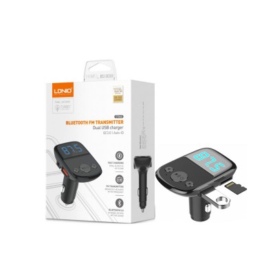 FM Bluetooth transmiter LDNIO C706Q 3.6A 25W + iphone