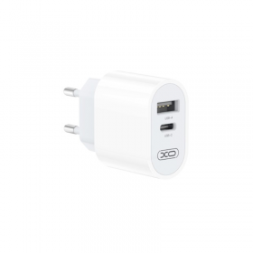 Kucni punjac XO L97 2,4A (USB-A + USB-C) - glava
