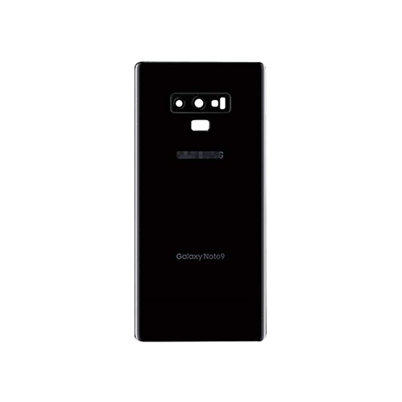 Zadnji poklopac sa staklom kamere Samsung Note 9 Crni