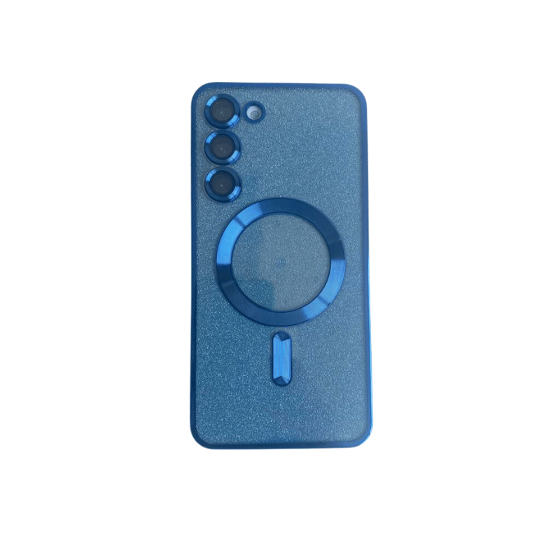MagSafe glitter maskica Samsung S22 Blue
