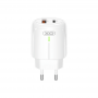 Kucni punjac XO L114 PD 20W/QC 18W  USB-C + USB-A + kabal mikro (NB111)